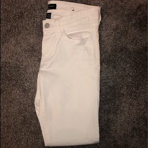 Banana Republic white Skinny jeans